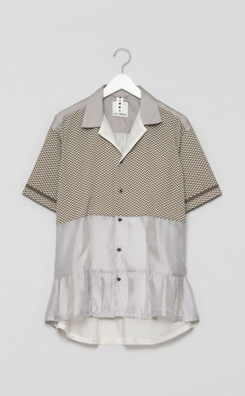 【reADdress】オープンカラーシャツ