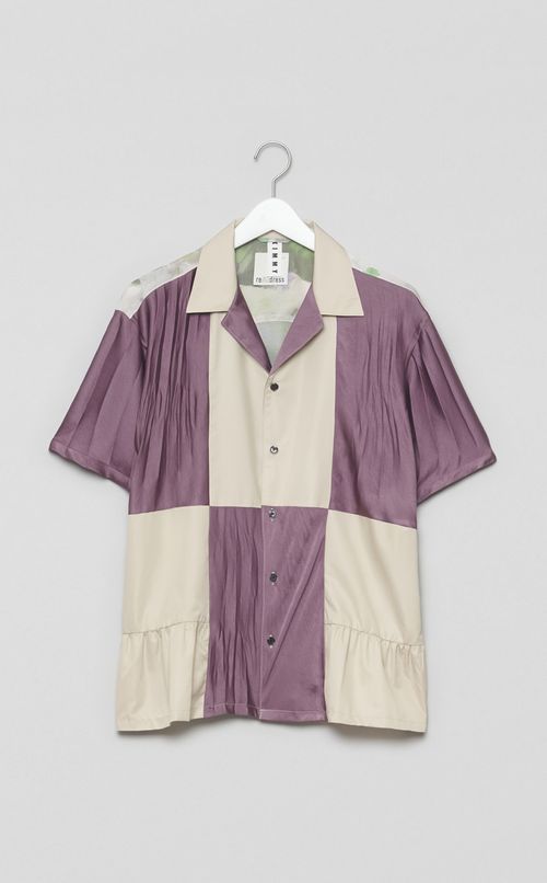 【reADdress】オープンカラーシャツ