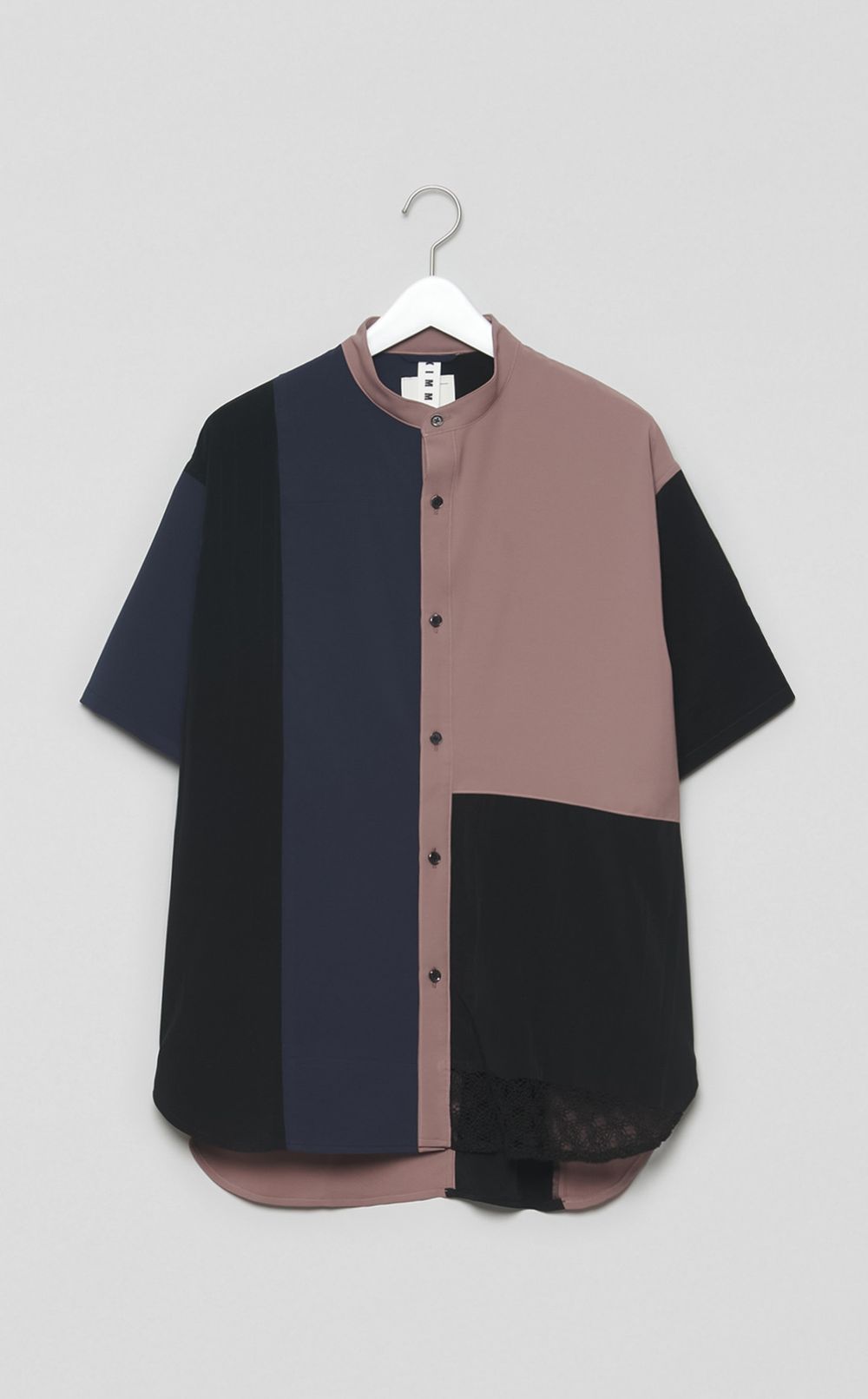 【reADdress】リメイクスタンドカラーシャツ