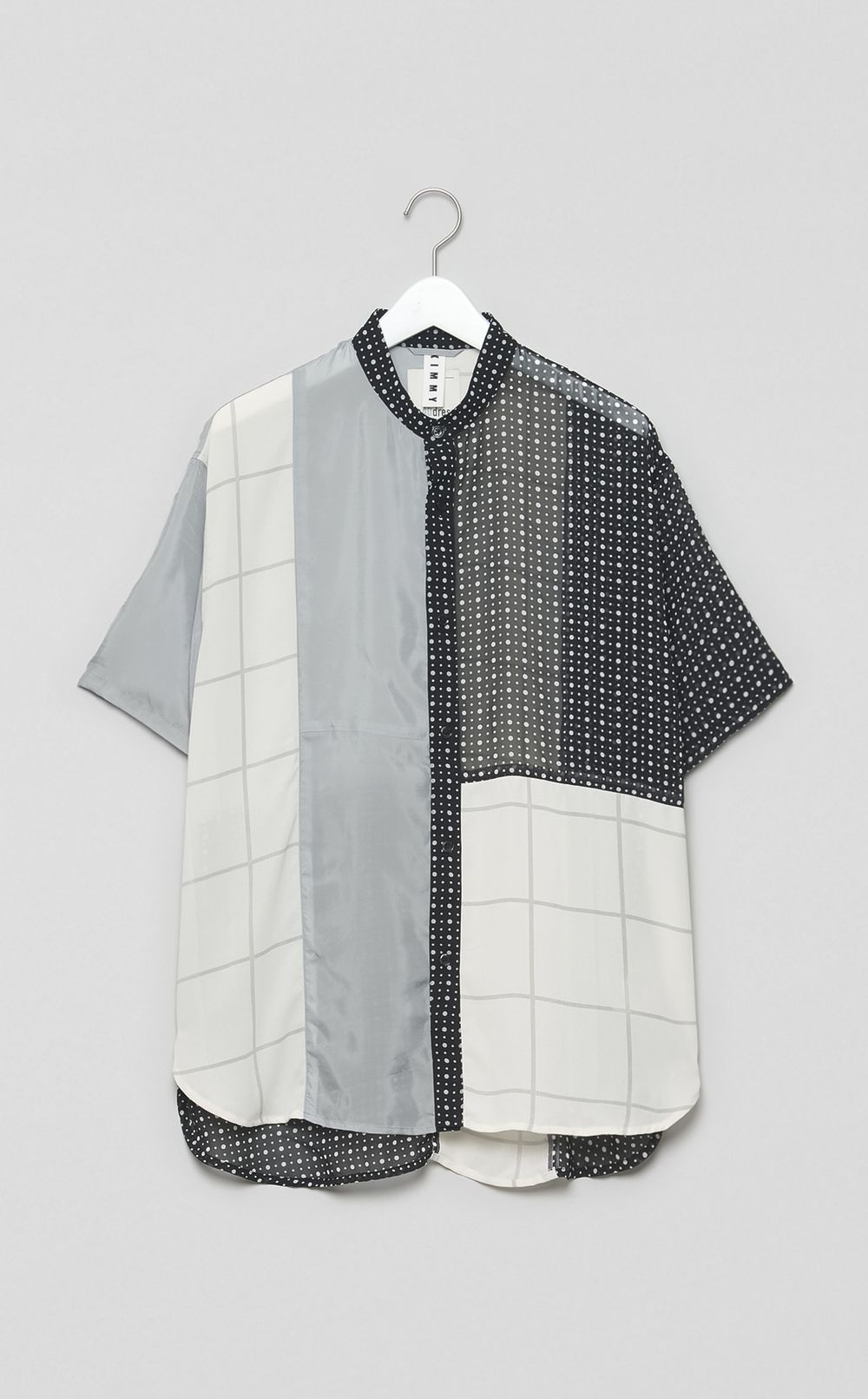 【reADdress】リメイクスタンドカラーシャツ