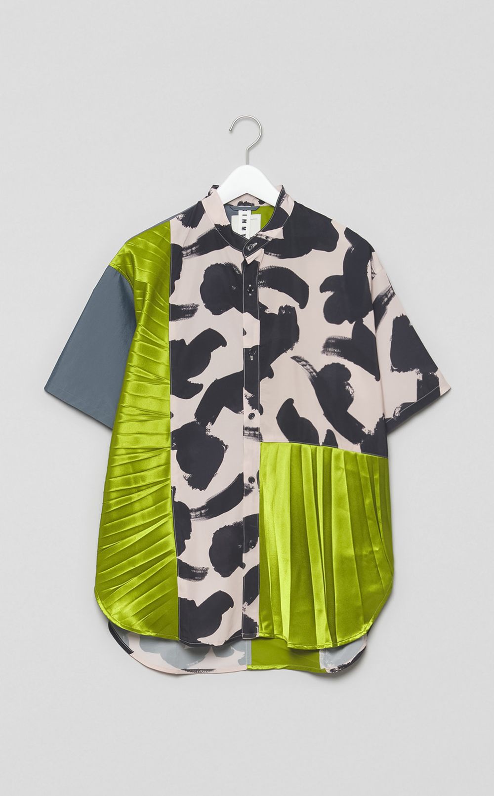 【reADdress】リメイクスタンドカラーシャツ