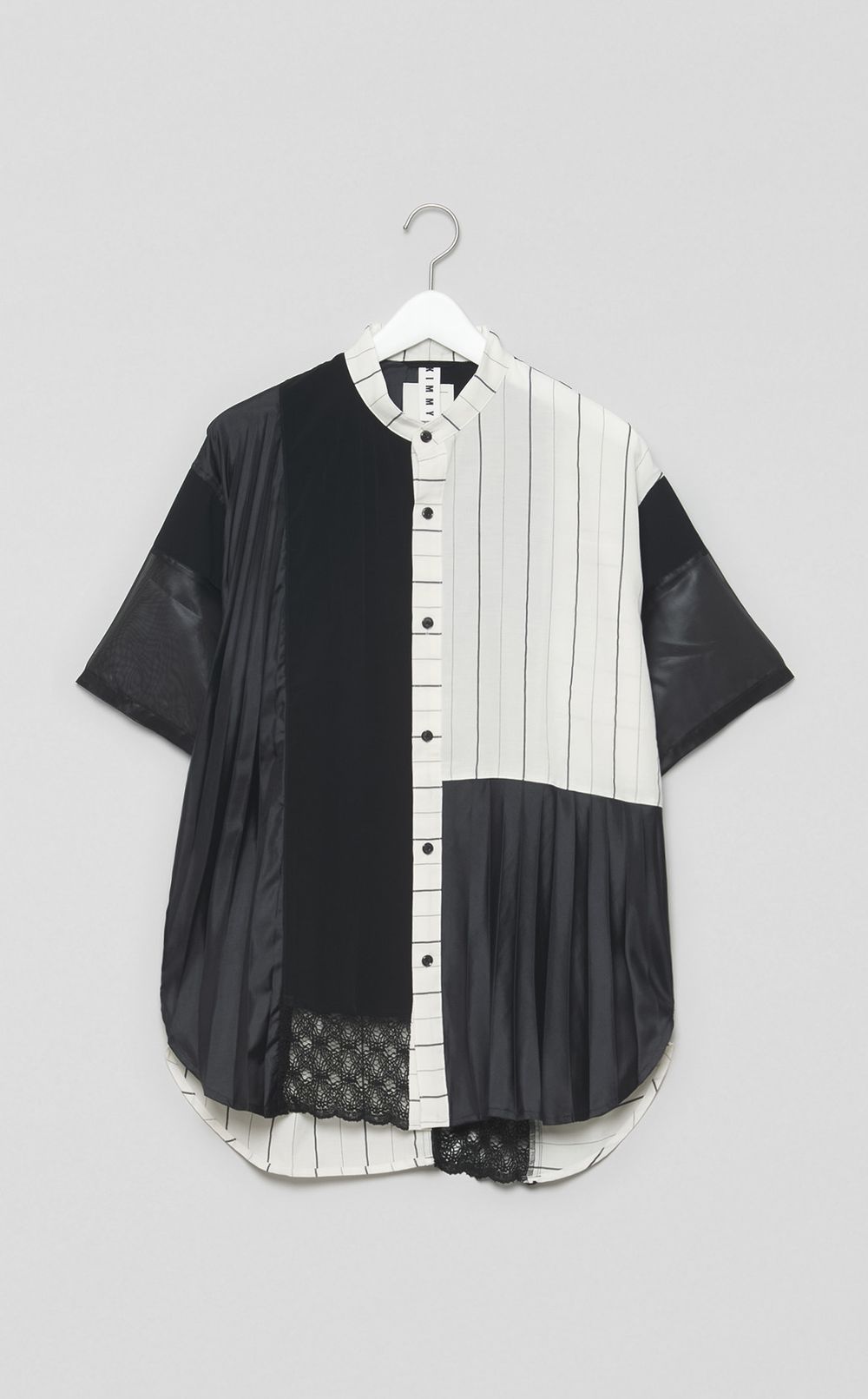 【reADdress】リメイクスタンドカラーシャツ