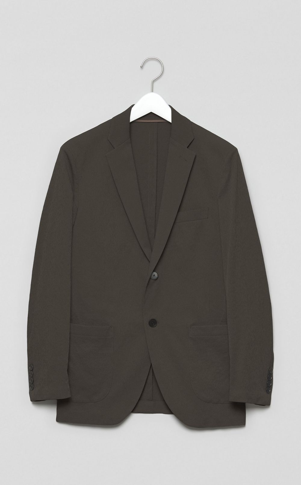 ポリエステルリンクルジャケット