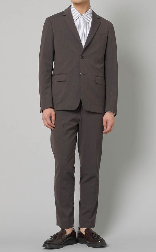 コットンレギュラーカラーシャツ