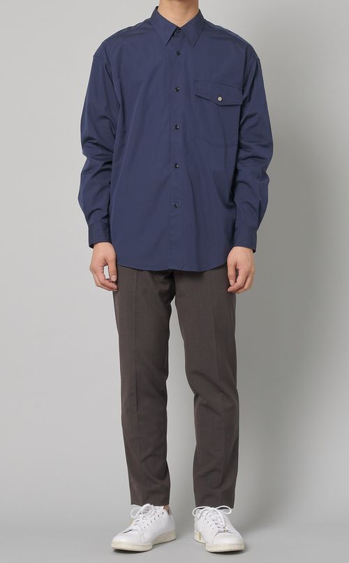 ノープリーツスラックス