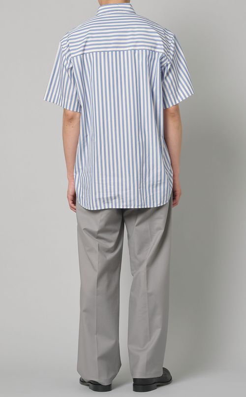 フィンクスコットンハーフシャツ