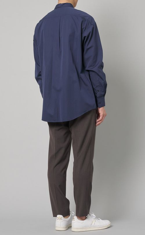 コットンレギュラーカラーシャツ