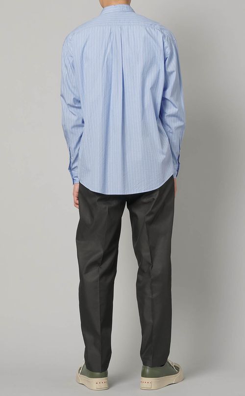 コットンレギュラーカラーシャツ