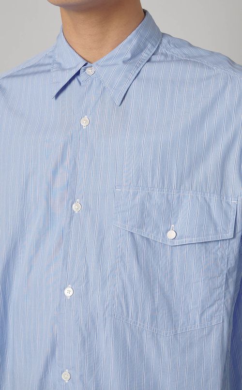 コットンレギュラーカラーシャツ