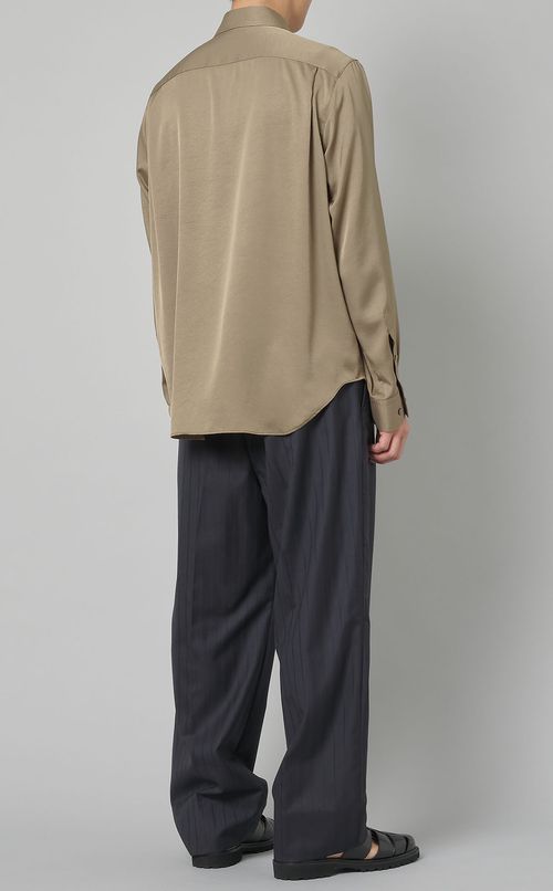 バードエンブロイダリーシャツ