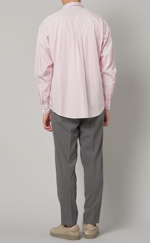 コットンレギュラーカラーシャツ