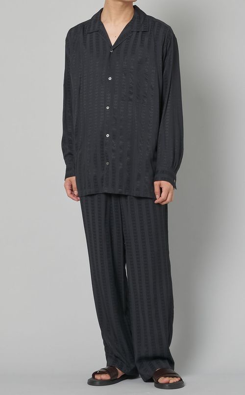 オウルパターンパジャマパンツ