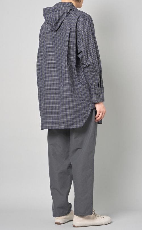 チェックアノラックシャツ