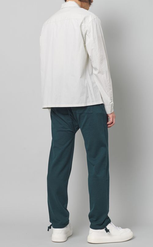 シャンブレーシャツブルゾン