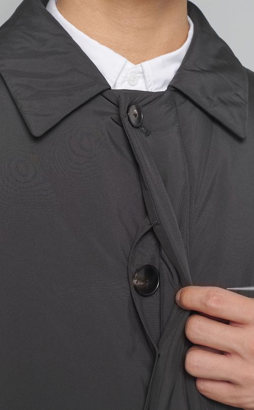 パデッドステンカラーコート