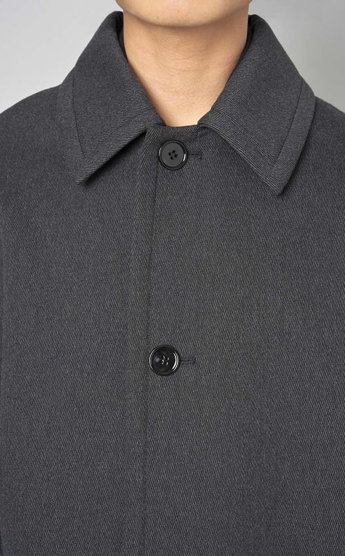 ウールツイルレギュラーコート