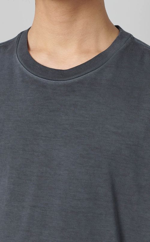 コットンクルーネックTシャツ