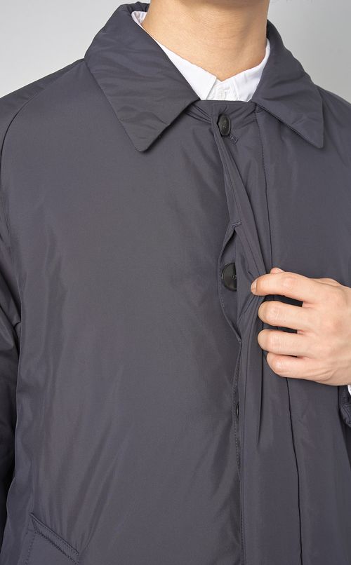 パデッドステンカラーコート