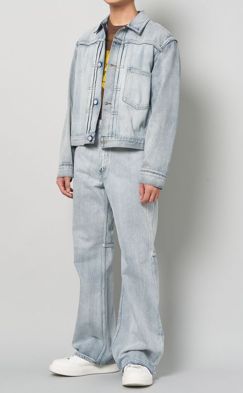 ハイブリーチセルビッチデニムジャケット