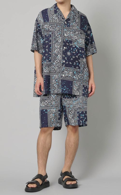 バンダナプリントショートパンツ