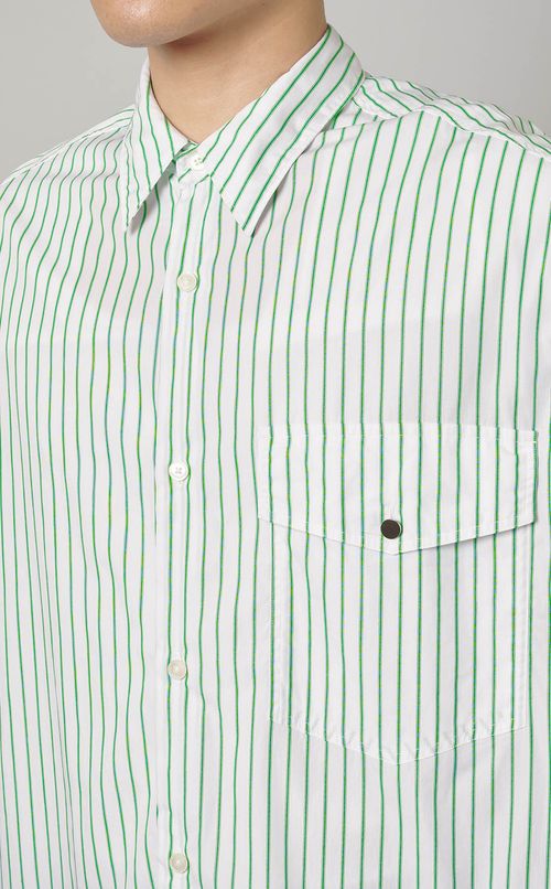 コットンレギュラーカラーシャツ