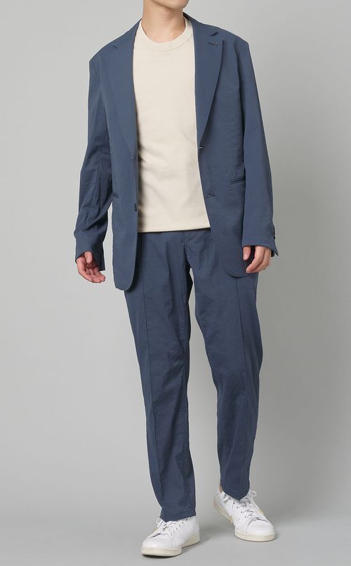 クルーネックニットTシャツ