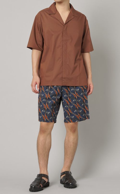 バティックプリントショートパンツ