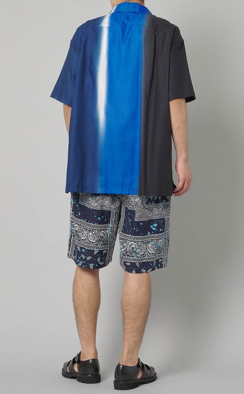 マルチカラーショートスリーブシャツ