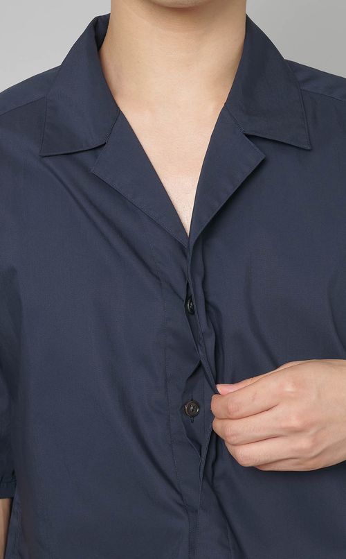 エアファインオープンカラーシャツ