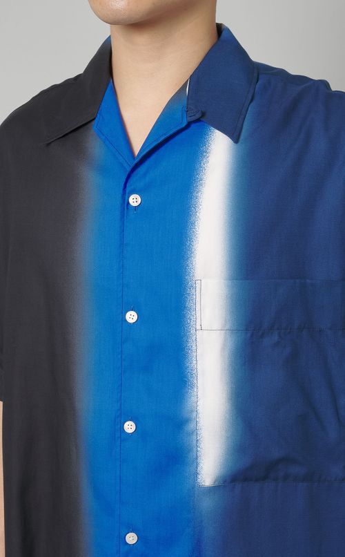 マルチカラーショートスリーブシャツ