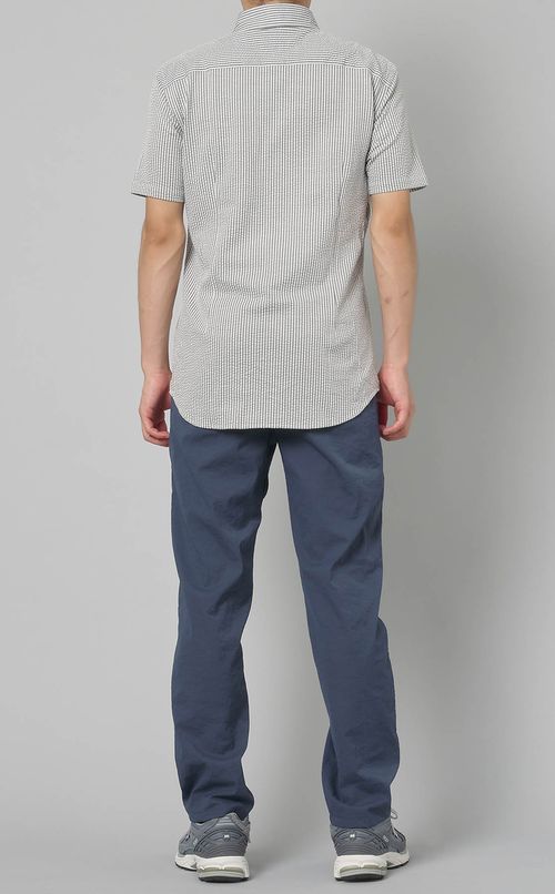 ショートスリーブシルキーサッカーシャツ