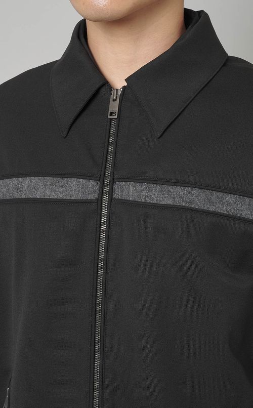 バイカラーブルゾン