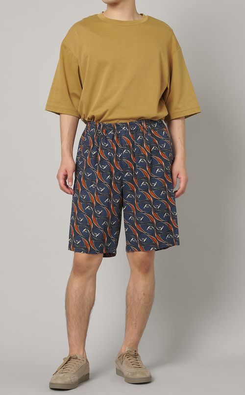 バティックプリントショートパンツ