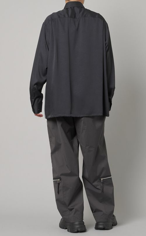 フラワープリントシャツ