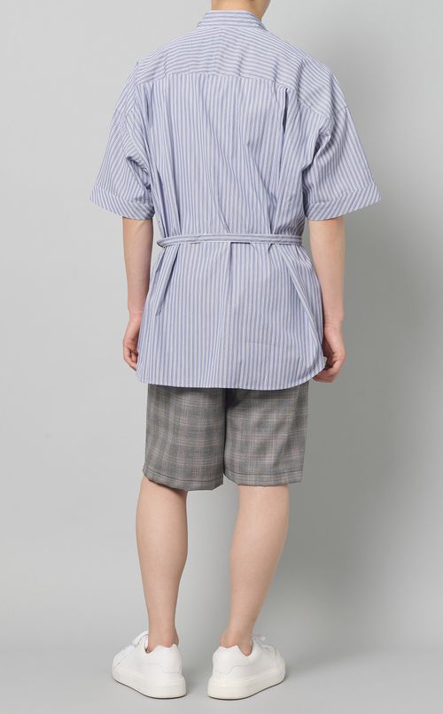 ベルテッドショートスリーブシャツ