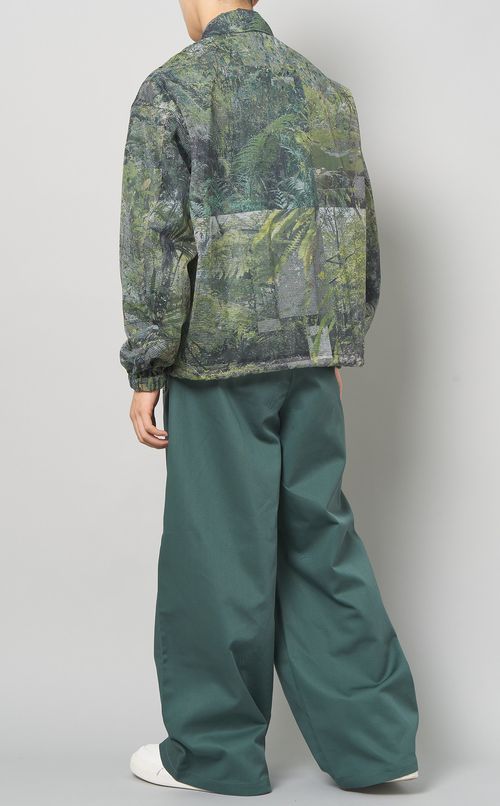 フォレストプリントコーチジャケット