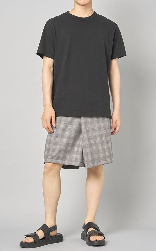 チェックラップショーツ