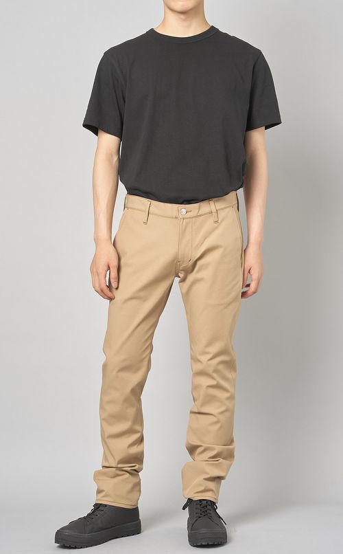 ストレッチチノテーパードスラックス