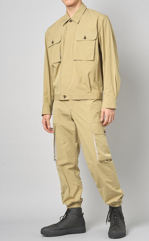 タイプライターミリタリーブルゾン