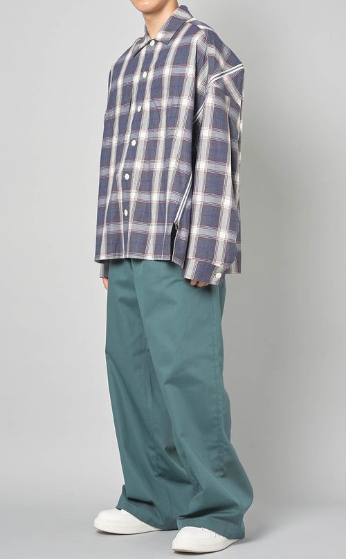 DICKIESベルテッドワイドパンツ