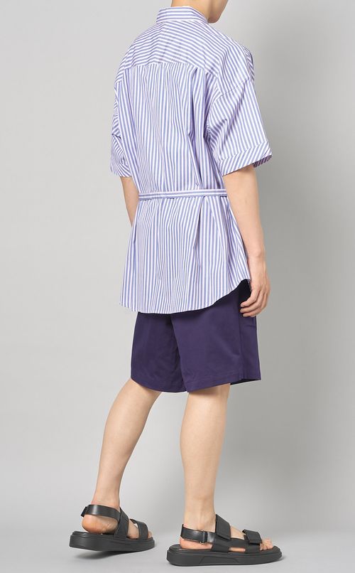 ベルテッドショートスリーブシャツ