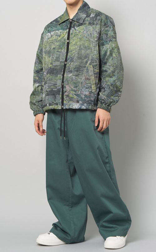 DICKIESベルテッドワイドパンツ