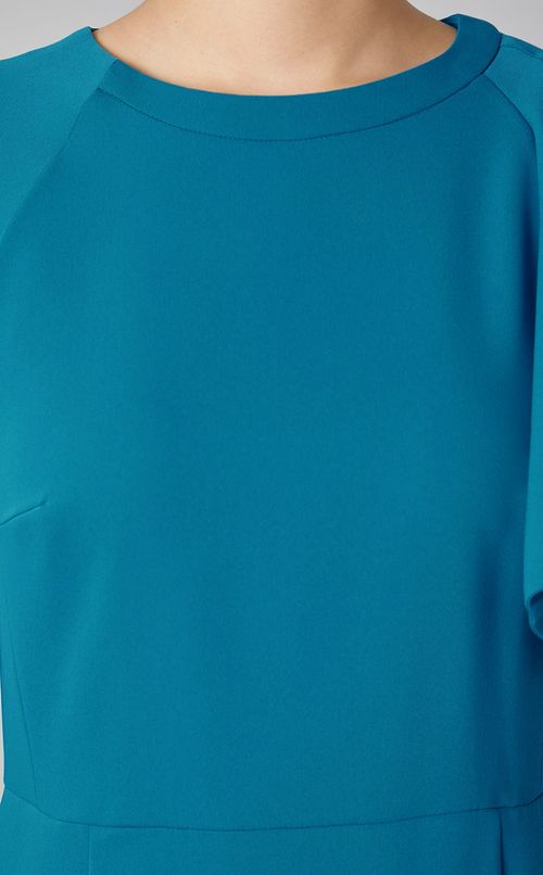 アシンメトリースリーブワンピース