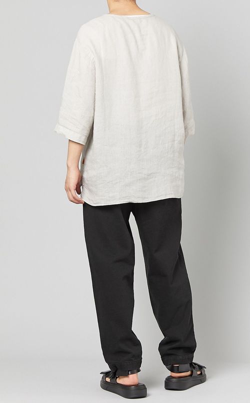 リネンポケットTシャツ