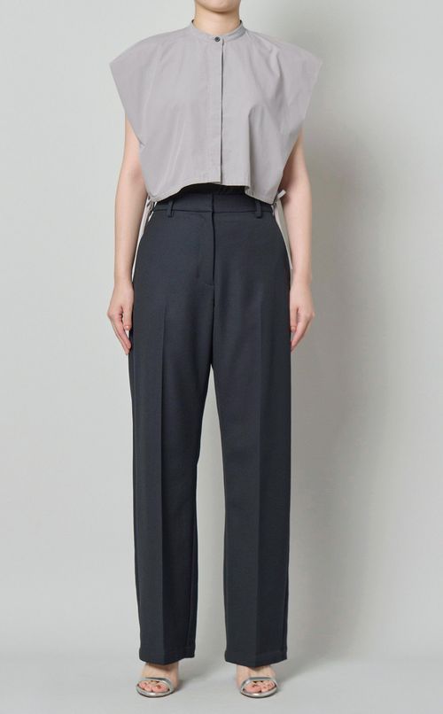 ドローストリングショートシャツ