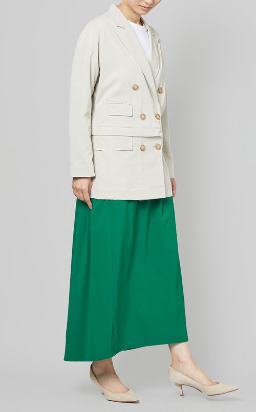 ランダムギャザーロングスカート