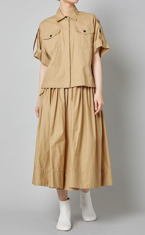 コットンショートスリーブシャツ