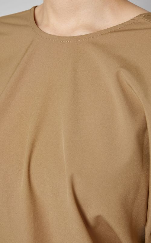 エアリーギャザースリーブプルオーバー