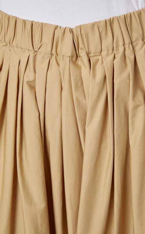 コットンギャザーロングスカート