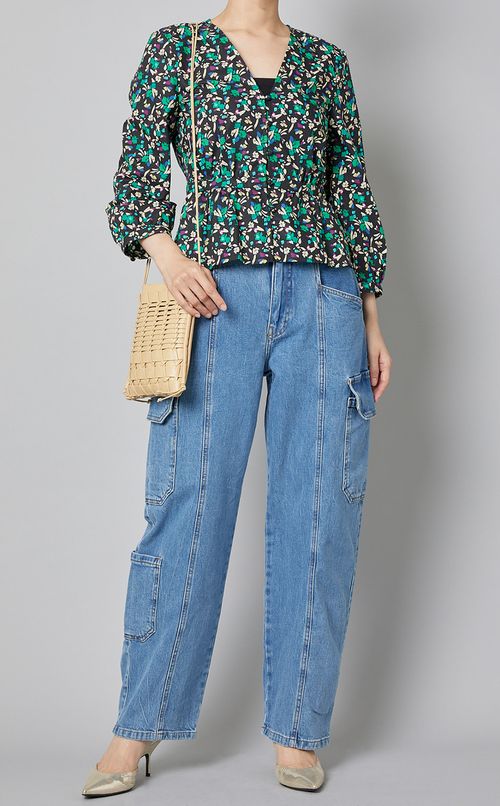 Trenaレザーミニショルダーバッグ